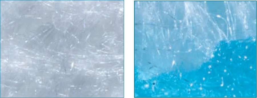 close up of hydrofiber technology